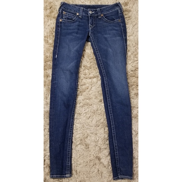 TRUE RELIGION JULIA STRAIGHT JEANS - Picture 2 of 7